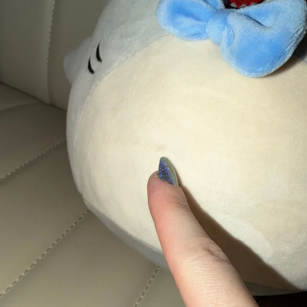 Squishmallows Gray and Blue Shark Plush